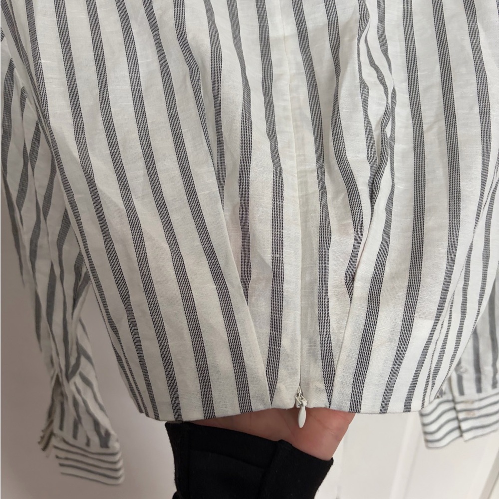Significant Other Striped Blouse 2 - Picture 6 of 12
